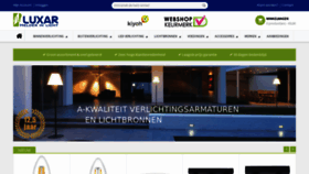 What Luxar.nl website looked like in 2019 (4 years ago)