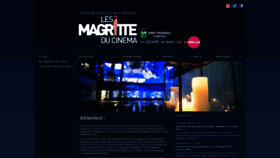 What Lesmagritteducinema.com website looked like in 2019 (4 years ago)