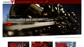 What Landesmusikrat-sh.de website looked like in 2019 (4 years ago)