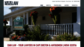 What Lawyers-capebreton.com website looked like in 2019 (4 years ago)