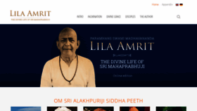 What Lilaamrit.org website looked like in 2019 (4 years ago)