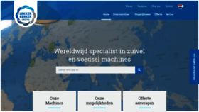 What Lekkerkerker.nl website looked like in 2019 (4 years ago)