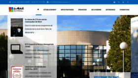 What Lycee-jeanmace.fr website looked like in 2019 (4 years ago)