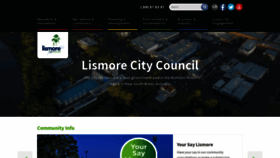 What Lismore.nsw.gov.au website looked like in 2019 (4 years ago)