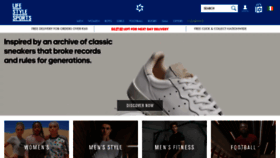 What Lifestylesports.ie website looked like in 2019 (4 years ago)