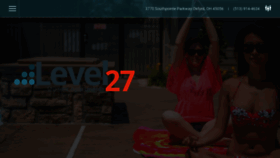 What Level27apts.com website looked like in 2019 (4 years ago)