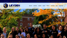 What Leyden212.org website looked like in 2019 (4 years ago)