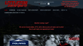 What Littletonmotorsports.com website looked like in 2019 (4 years ago)