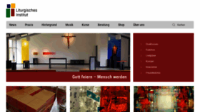 What Liturgie.ch website looked like in 2019 (4 years ago)