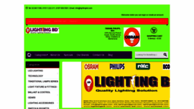 What Lightingbd.com website looked like in 2019 (4 years ago)