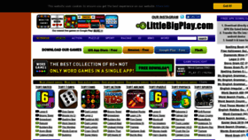 What Littlebigplay.com website looked like in 2019 (4 years ago)