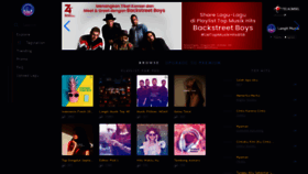 What Langitmusik.com website looked like in 2019 (4 years ago)