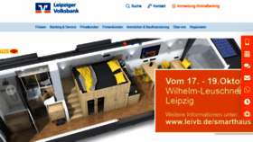 What Leipziger-volksbank.de website looked like in 2019 (4 years ago)