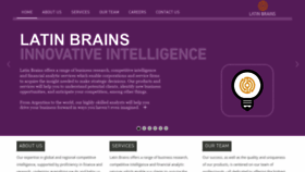 What Latinbrains.com website looked like in 2019 (4 years ago)