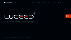 What Luceed.hr website looked like in 2019 (4 years ago)