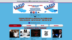 What Lazioopinioni.it website looked like in 2019 (4 years ago)