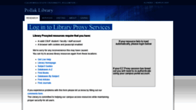 What Lib-proxy.fullerton.edu website looked like in 2019 (4 years ago)