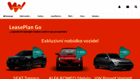 What Leaseplango.cz website looked like in 2019 (4 years ago)