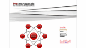 What Live-manager.de website looked like in 2019 (4 years ago)