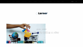What Larnr.org website looked like in 2019 (4 years ago)