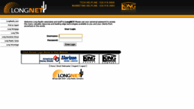 What Longnet.net website looked like in 2019 (4 years ago)
