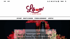 What Life40up.de website looked like in 2019 (4 years ago)