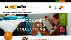 What Lapetiteboite-edition.fr website looked like in 2019 (4 years ago)