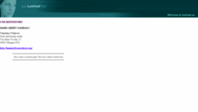 What Luminal.eu website looked like in 2019 (4 years ago)