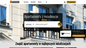 What Luksusowemieszkania.pl website looked like in 2019 (4 years ago)