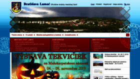 What Lamac.sk website looked like in 2019 (4 years ago)