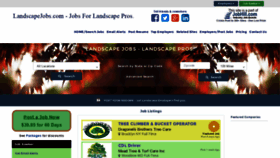What Landscapejobs.com website looked like in 2019 (4 years ago)