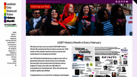 What Lgbthistorymonth.org.uk website looked like in 2019 (4 years ago)