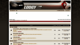 What Lodgyteam.com website looked like in 2019 (4 years ago)