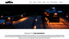 What Lastimpressions.ca website looked like in 2019 (4 years ago)