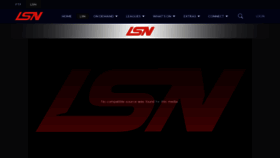 What Laxsportsnetwork.com website looked like in 2019 (4 years ago)