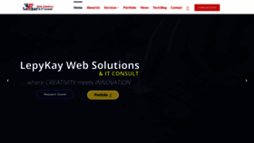 What Lepykaywebsolutions.com.ng website looked like in 2019 (4 years ago)