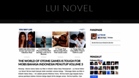 What Luinovel.xyz website looked like in 2019 (4 years ago)