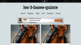 What Les-3-bases-quinte.com website looked like in 2019 (4 years ago)