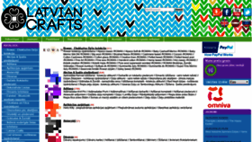 What Latviancrafts.lv website looked like in 2019 (4 years ago)