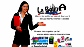 What Labolina.it website looked like in 2019 (4 years ago)