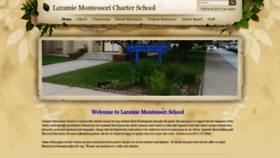 What Laramiemontessori.org website looked like in 2019 (4 years ago)
