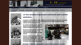What Lhcorp.net website looked like in 2019 (4 years ago)