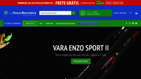 What Lojapescaalternativa.com.br website looked like in 2019 (4 years ago)