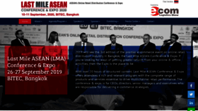 What Lastmileasean.com website looked like in 2019 (4 years ago)