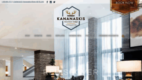 What Lodgeatkananaskis.com website looked like in 2019 (4 years ago)