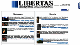 What Libertas.pl website looked like in 2019 (4 years ago)
