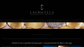 What Lauricella.it website looked like in 2019 (4 years ago)