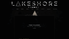 What Lakeshoreofficial.com website looked like in 2019 (4 years ago)