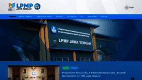 What Lpmpjateng.go.id website looked like in 2019 (4 years ago)