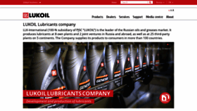 What Lukoil-lubricants.com website looked like in 2019 (4 years ago)